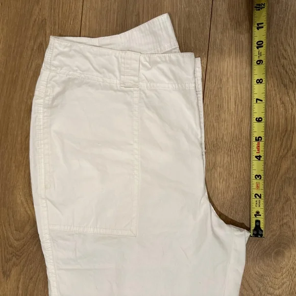 Free People White Wide-Leg Cargo Pants - Picture 13 of 15